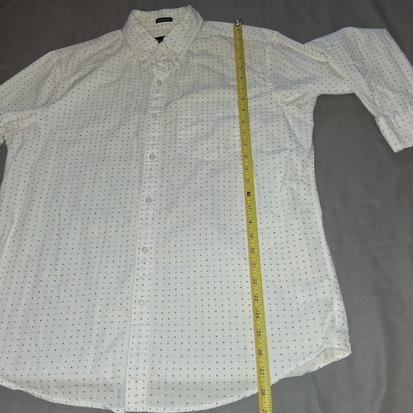 American Eagle Outfittersseriously Soft White Button Down Shirt Men SZ L - Picture 15 of 16